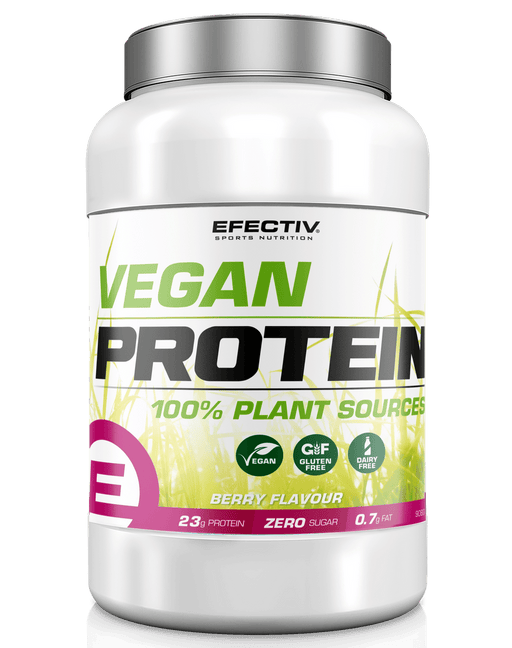 Efectiv Nutrition Vegan Protein Berry 908 g - Protein at MySupplementShop by Efectiv Nutrition