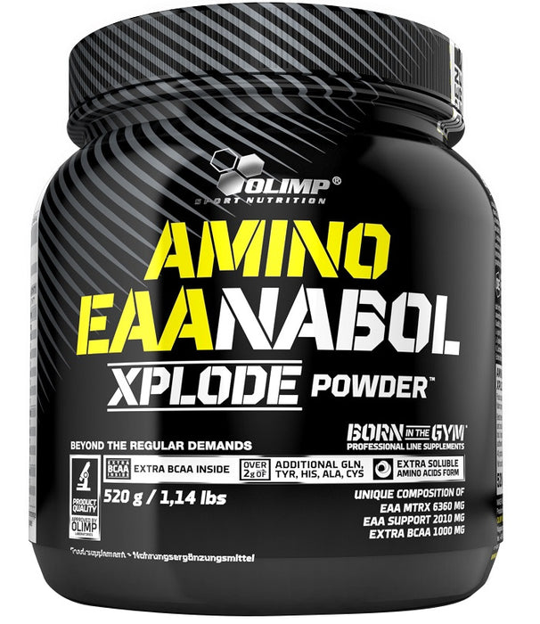 Olimp Nutrition Amino EAA Xplode, Ice Tea Peach - 520 grams - Default Title - Amino Acids and BCAAs at MySupplementShop by Olimp Nutrition