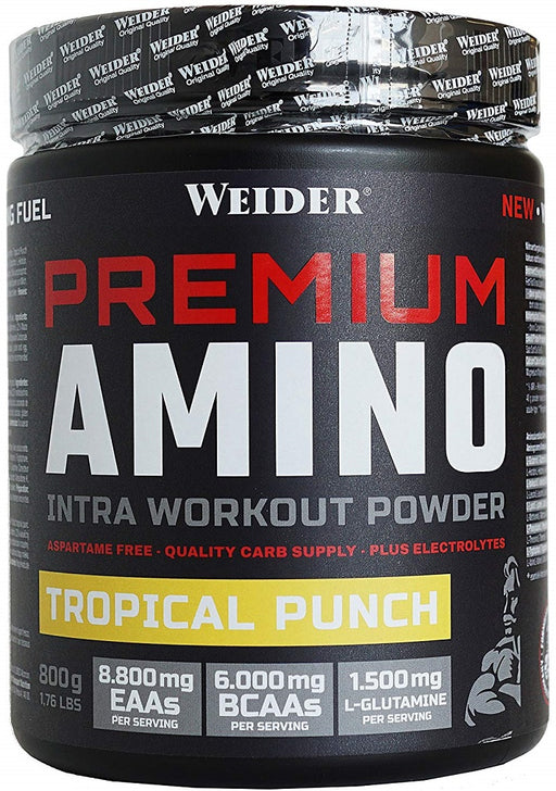 Weider Premium Amino, Fresh Orange - 800 grams | High-Quality Amino Acids and BCAAs | MySupplementShop.co.uk