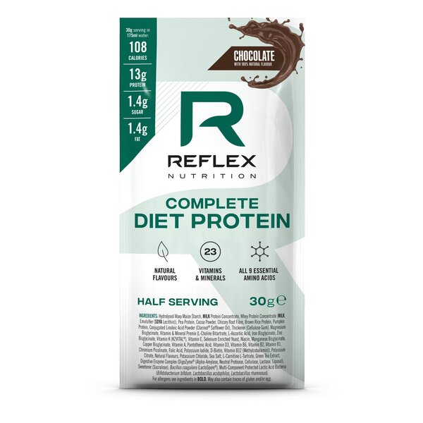 Reflex Nutrition Complete Diet Protein, Coconut - 30g (1 serving) - Default Title - Protein at MySupplementShop by Reflex Nutrition