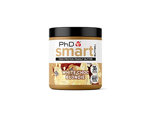 PhD Smart Nut Butters, White Choc Blondie - 250 grams | High-Quality Health Foods | MySupplementShop.co.uk