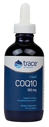 Trace Minerals Liquid CoQ10 - 100mg 118ml | High-Quality Health Foods | MySupplementShop.co.uk