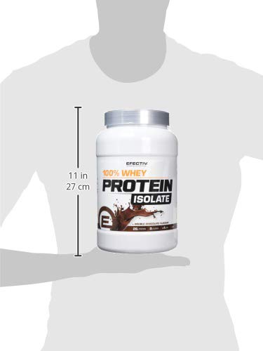 Efectiv Nutrition Whey Protein Isolate 908g Double Chocolate | High-Quality Protein | MySupplementShop.co.uk