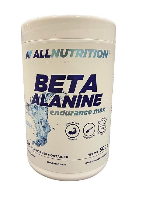 Allnutrition Beta Alanine Endurance Max, Natural - 500g | High-Quality Beta-Alanine | MySupplementShop.co.uk