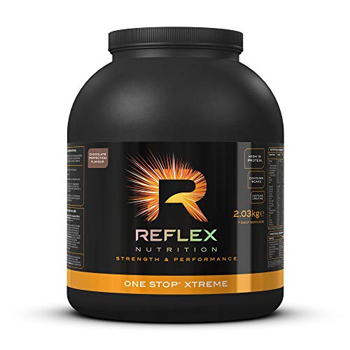 Reflex Nutrition One Stop Xtreme 2.03kg Chocolate Perfection | High-Quality Weight Gainers & Carbs | MySupplementShop.co.uk