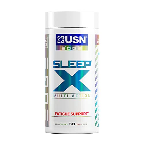 USN Sleep X Sleep Supplement: Contains Key Ingredients KSM-66 Ashwagandha Vitamin E and Magnesium Getting a Full Night's Sleep is Key For Any Recovery | High-Quality Hypnotic Sleeping Aids | MySupplementShop.co.uk