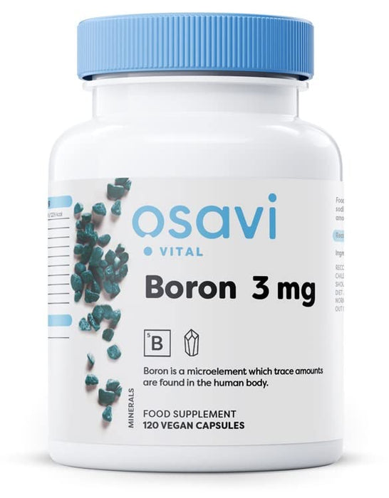 Osavi Boron, 3mg - 120 vegan caps - Vitamins & Minerals at MySupplementShop by Osavi