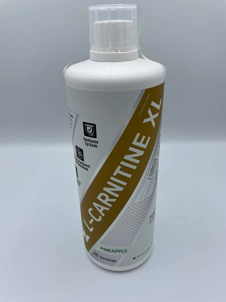 Dorian Yates Liquid L-Carnitine XL, Pineapple - 1000 ml. | High-Quality Amino Acids and BCAAs | MySupplementShop.co.uk