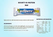 Bounty Hi Protein Bar (12 x 52g) High Protein Energy Snack with Milk Chocolate and Coconut 18g Protein | High-Quality Protein Bars | MySupplementShop.co.uk