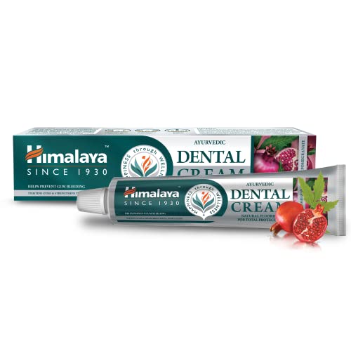 Himalaya Herbals Dental Cream (ZAHN CREME) Toothpaste 100g Anti-inflammatory Anti-swelling Gum Protection Dental Care Hygiene Toothpaste - Health and Wellbeing at MySupplementShop by Himalaya