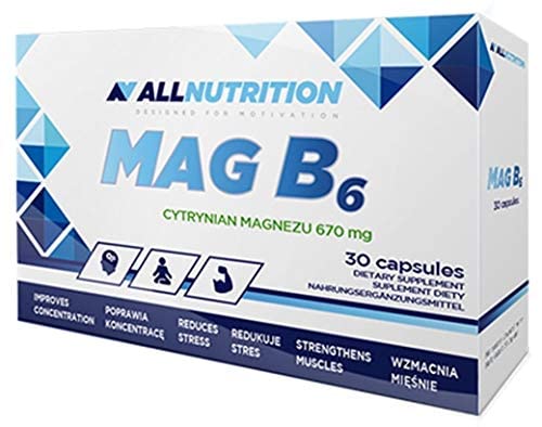 Allnutrition MAG B6, 670mg - 30 caps | High-Quality Combination Multivitamins & Minerals | MySupplementShop.co.uk