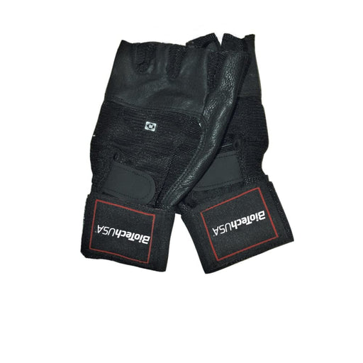 BioTechUSA Accessories Houston Gloves, Black - Large | High-Quality Accessories | MySupplementShop.co.uk