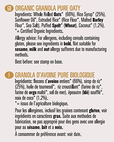 Biona Organic Porridge Oat Flakes 500g | High-Quality Health Foods | MySupplementShop.co.uk