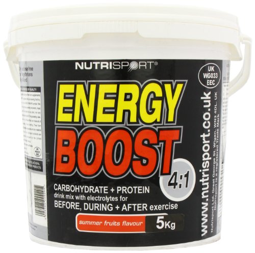 Nutrisport Energy Boost 4:1 Summer Fruits Powder 5Kg | High-Quality Diet Shakes | MySupplementShop.co.uk