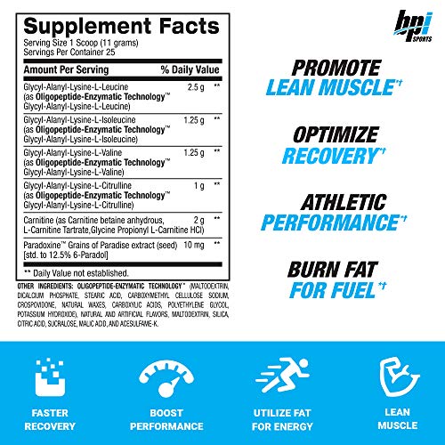 Bpi Sports Best BCAA Shredded Supplement Fruit Punch | High-Quality Sports Supplements | MySupplementShop.co.uk