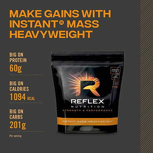 Reflex Nutrition Instant Mass Heavyweight (Vanilla 5.4kg) - Sports Nutrition at MySupplementShop by Reflex Nutrition