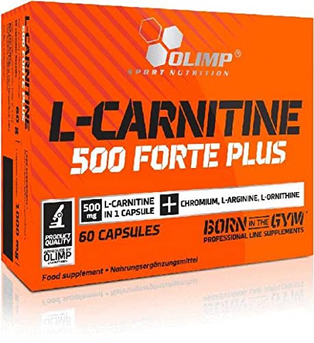 Olimp Nutrition L-Carnitine 500 Forte Plus - 60 caps | High-Quality Carnitine | MySupplementShop.co.uk