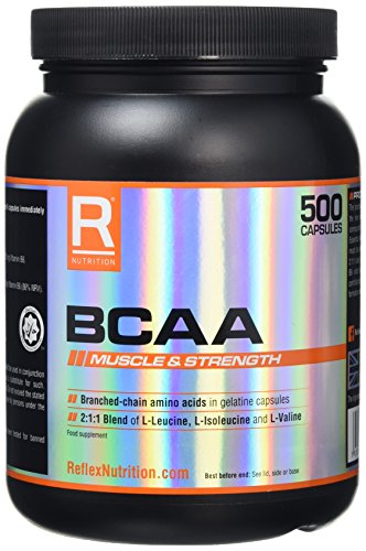 Reflex Nutrition BCAAs 500 Caps | High-Quality Amino Acids and BCAAs | MySupplementShop.co.uk