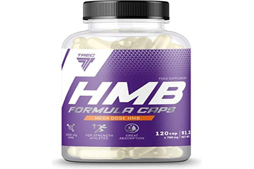 Trec Nutrition HMB Formula Caps - 120 caps | High-Quality Amino Acids and BCAAs | MySupplementShop.co.uk