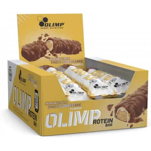 Olimp Nutrition Protein Bar, Choco Cheesecake - 12 x 64g | High-Quality Protein Bars | MySupplementShop.co.uk