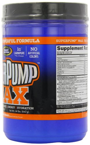 Gaspari Nutrition SuperPump Max 640g Orange - Nitric Oxide Boosters at MySupplementShop by Gaspari Nutrition