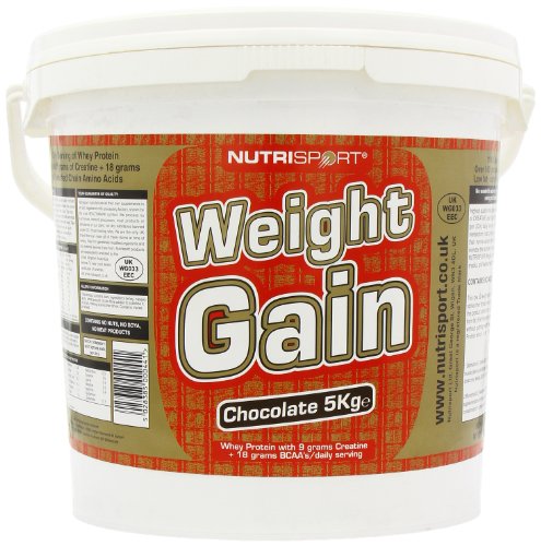 NutriSport Weight Gainer 5Kg Chocolate | High-Quality Sports Nutrition | MySupplementShop.co.uk