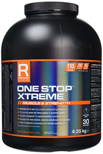 Reflex Nutrition One Stop Xtreme 4.3Kg Chocolate Perfection | High-Quality Weight Gainers & Carbs | MySupplementShop.co.uk