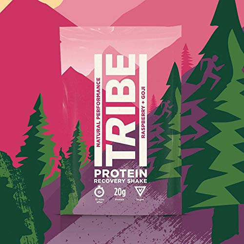 TRIBE Protein Shake 500g Raspberry and Goji | High-Quality Sports Nutrition | MySupplementShop.co.uk