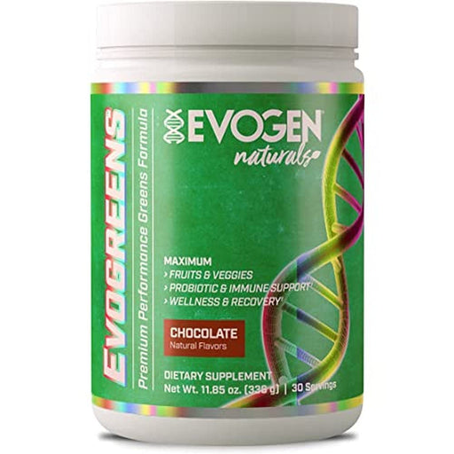 Evogen Evogreens Naturals Chocolate  336g - Combination Multivitamins & Minerals at MySupplementShop by Evogen