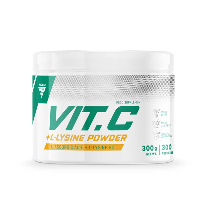 Trec Nutrition Vit. C + L-Lysine Powder - 300g - Vitamins & Minerals at MySupplementShop by Trec Nutrition