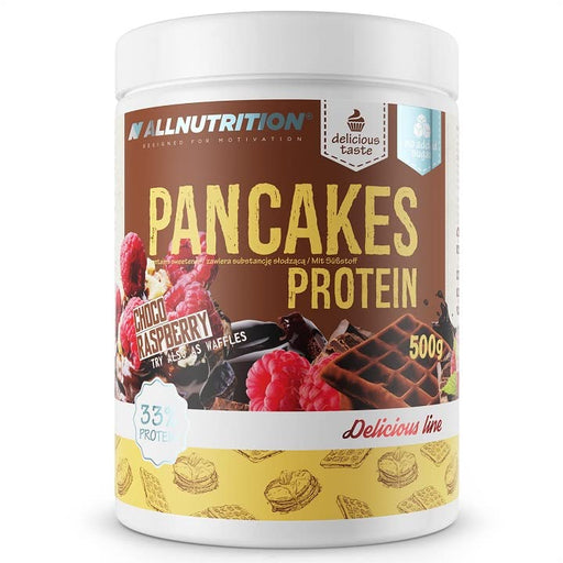 Allnutrition Pancakes Protein, Choco Raspberry - 500g | High-Quality Pancakes & Waffles | MySupplementShop.co.uk