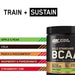 Optimum Nutrition Gold Standard BCAA Amino Acid Powder Vitamin C with Zinc Magnesium and Electrolytes Immune Booster Apple and Pear 28 Servings 266 g Packaging May Vary | High-Quality BCAAs | MySupplementShop.co.uk