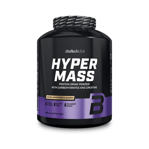 BioTechUSA Hyper Mass, Strawberry - 4000 grams | High-Quality Weight Gainers & Carbs | MySupplementShop.co.uk