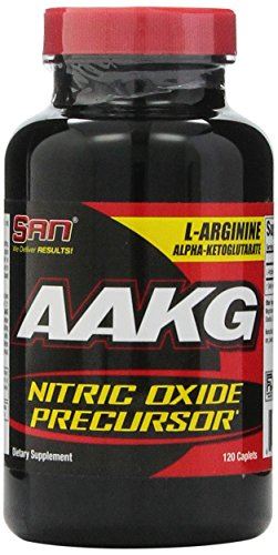SAN AAKG 120 Tabs | High-Quality Nitric Oxide Boosters | MySupplementShop.co.uk