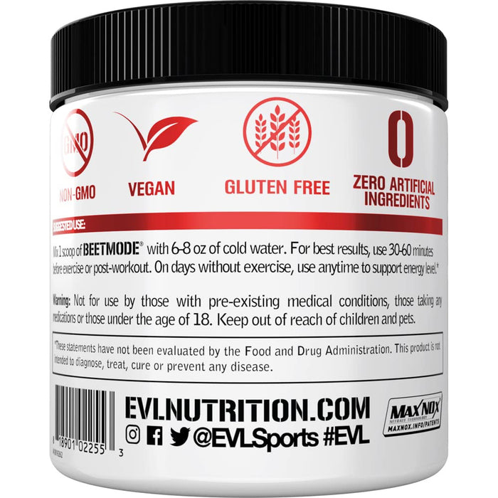 EVLution Nutrition BeetMode, Black Cherry - 195 grams | High-Quality Health and Wellbeing | MySupplementShop.co.uk