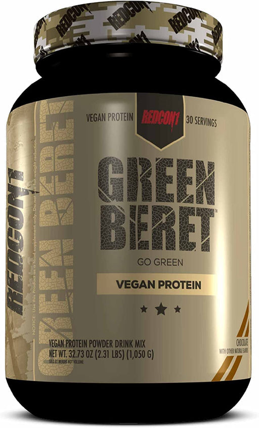 Redcon1 Green Beret - Vegan Protein, Chocolate - 1050 grams | High-Quality Protein | MySupplementShop.co.uk