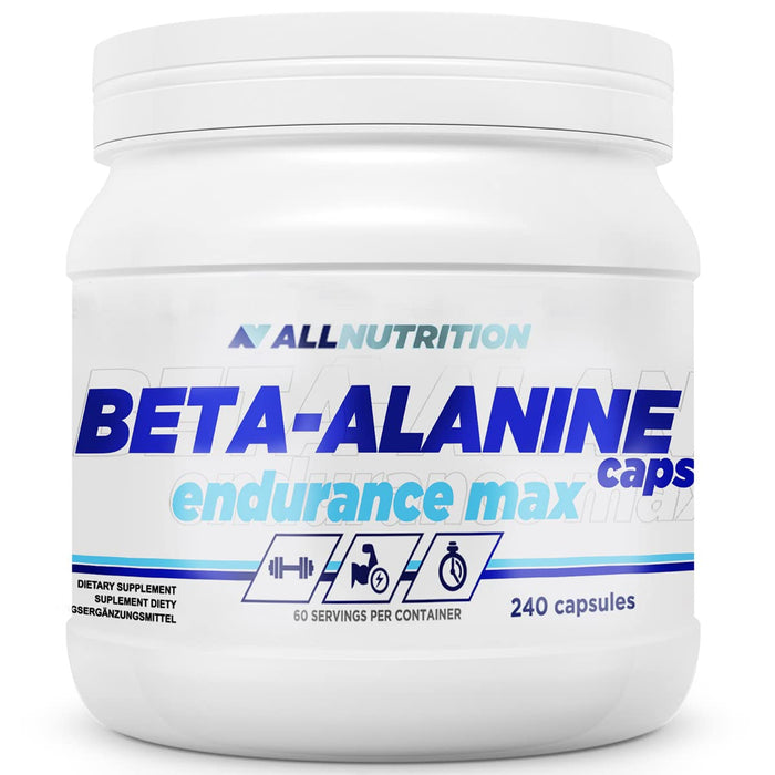 Allnutrition Beta-Alanine Endurance Max - 240 caps - Beta-Alanine at MySupplementShop by Allnutrition