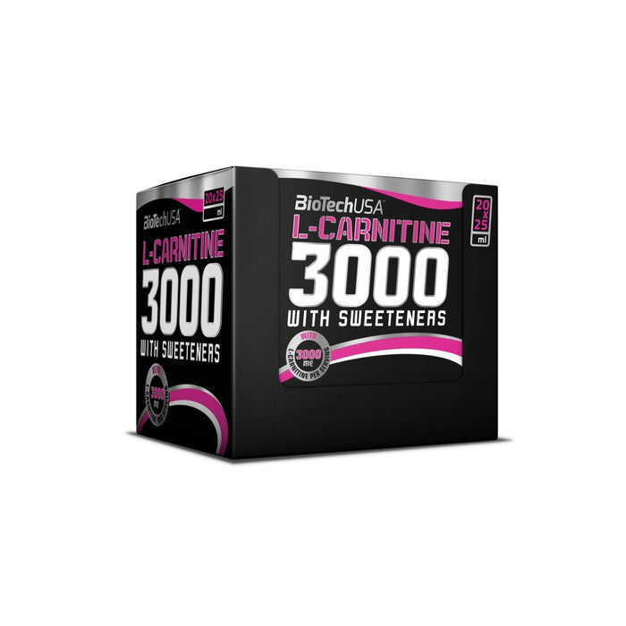 BioTechUSA L-Carnitine 3000, Lemon - 20 x 25 ml. - Amino Acids and BCAAs at MySupplementShop by BioTechUSA