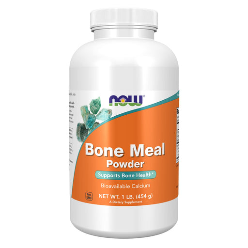 NOW Foods Bone Meal Powder - 454g | High-Quality Health and Wellbeing | MySupplementShop.co.uk