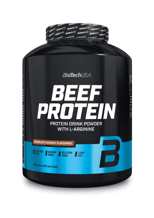 BioTechUSA Beef Protein, Chocolate Coconut - 1816 grams | High-Quality Protein | MySupplementShop.co.uk