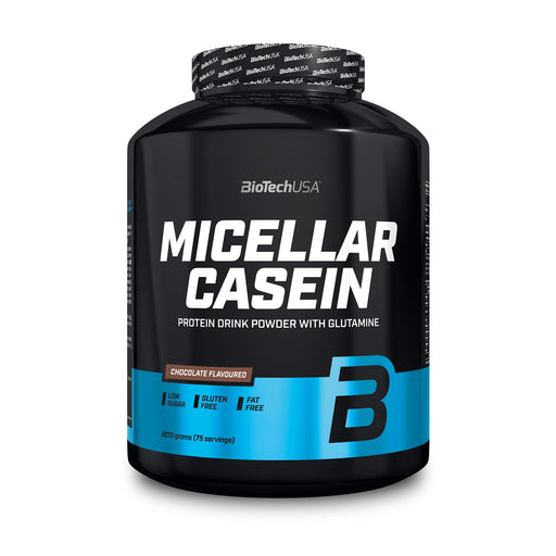 BioTechUSA Micellar Casein, Chocolate - 2270 grams | High-Quality Protein | MySupplementShop.co.uk