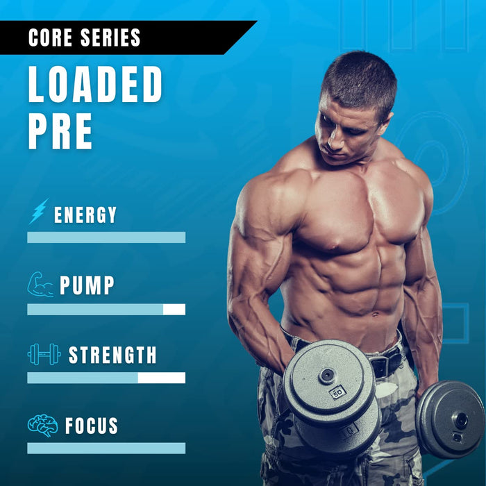 RYSE Loaded Pre, Freedom Rocks - 420g | High-Quality Beta-Alanine | MySupplementShop.co.uk