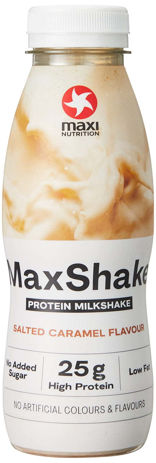 Maxi Nutrition Protein RTD Shake 12x330ml Salted Caramel | High-Quality Health & Nutrition | MySupplementShop.co.uk