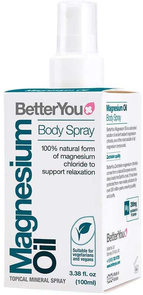 BetterYou Magnesium Oil Orginal Spray 100ml | High-Quality Joint Support | MySupplementShop.co.uk