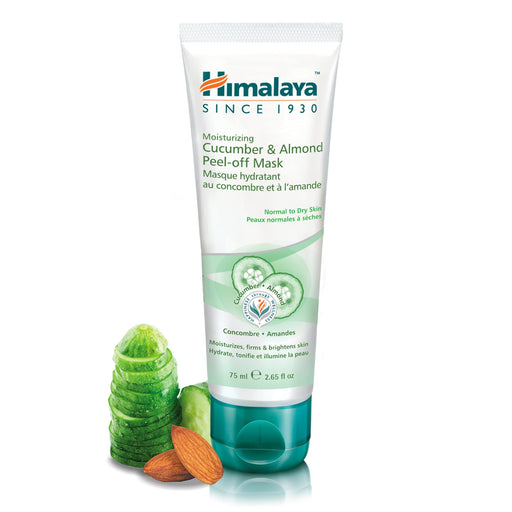 Himalaya Moisturizing Cucumber & Almond Peel-off Mask - 75 ml. | High-Quality Sports Supplements | MySupplementShop.co.uk