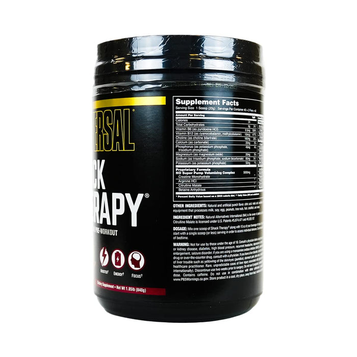 Universal Nutrition Shock Therapy, Hawaiian Pump - 840 grams - Nitric Oxide Boosters at MySupplementShop by Universal Nutrition