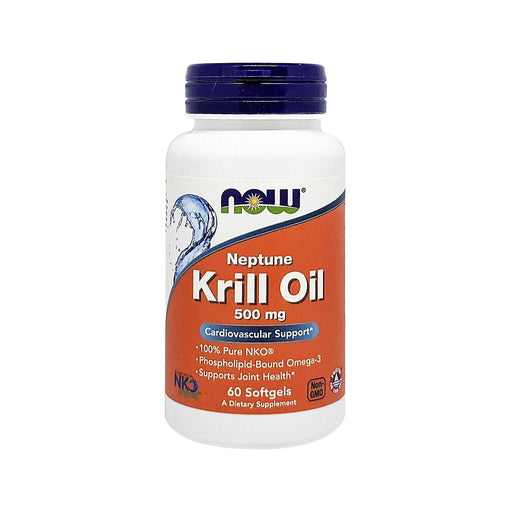 NOW Foods Neptune Krill Oil, 1000mg - 60 softgels | High-Quality Joint Support | MySupplementShop.co.uk