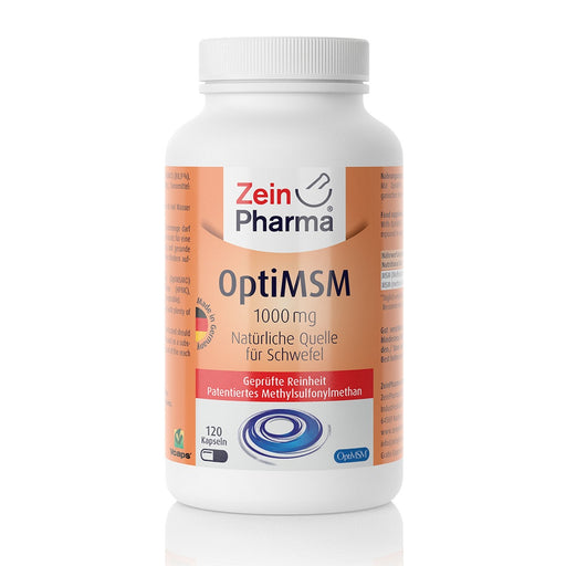 Zein Pharma OptiMSM, 1000mg - 120 caps | High-Quality Combination Multivitamins & Minerals | MySupplementShop.co.uk