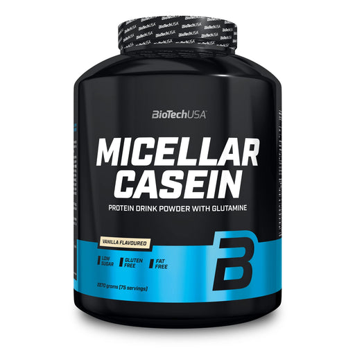 BioTechUSA Micellar Casein, Vanilla - 2270 grams | High-Quality Protein | MySupplementShop.co.uk