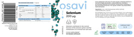 Osavi Selenium, 200mcg - 90 vegan caps | High-Quality Selenium | MySupplementShop.co.uk